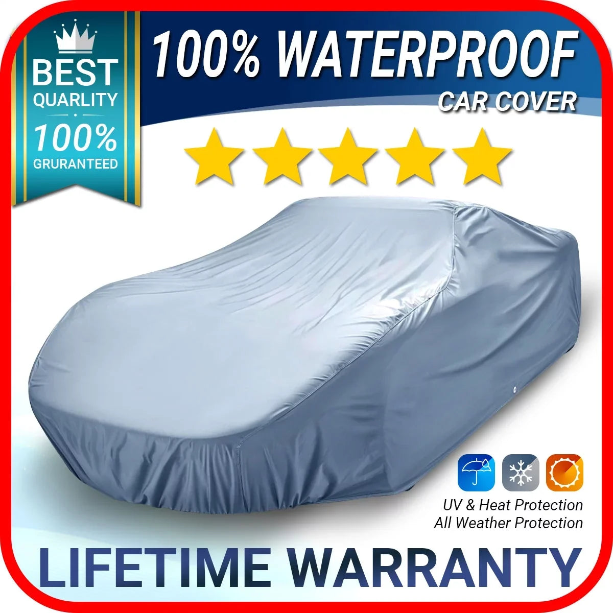 Custom Car Cover Fits: [Mini Cooper Convertible] 2005-2013 Liquid All-Weather