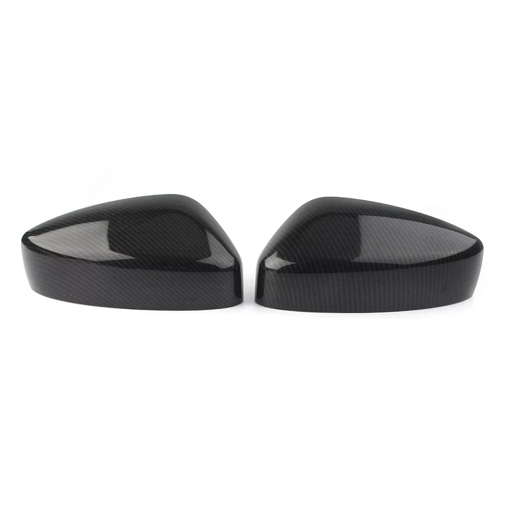 ZS Car Rearview Rear View Mirror Cover Trim For 2017 2018 2019 Mazda CX-5 ABS 2Pcs Carbon Fiber Styling