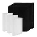 GasSaf HEPA Filter Replacement for Honeywell HPA300, 3 HEPA Replacement Filters R + 6 Carbon Pre-Filters A , for Honeywell HPA300VP, HPA304, HPA5300, HPA835 Series