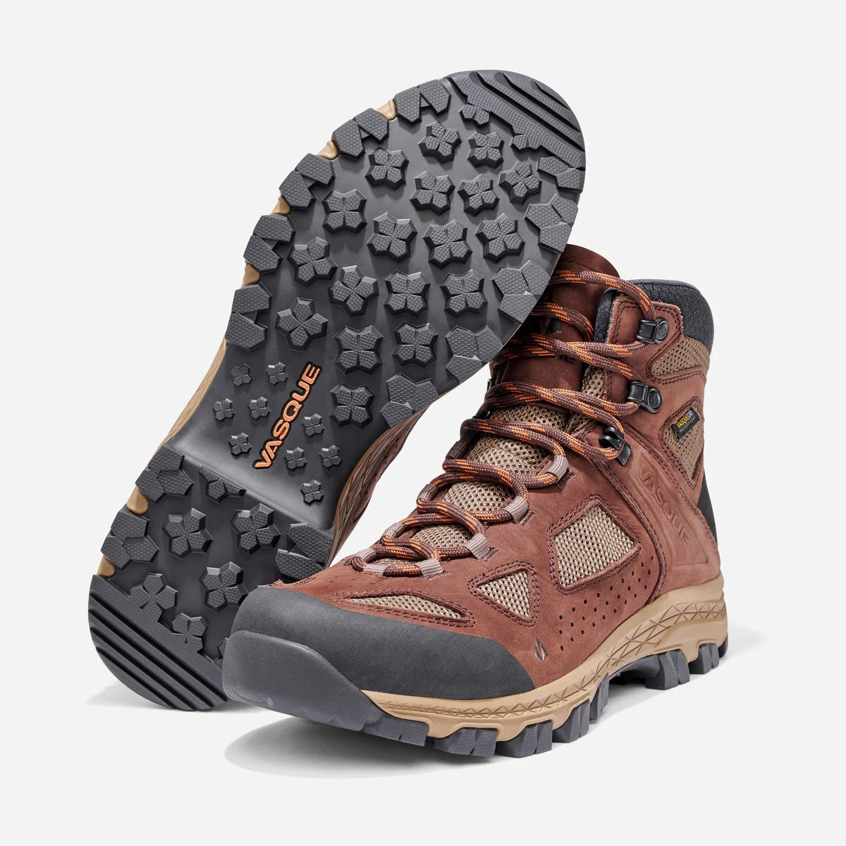 Refurbished Vasque 07742W 130 Breeze Fluid Hiking Boots for Men - Java - 13W