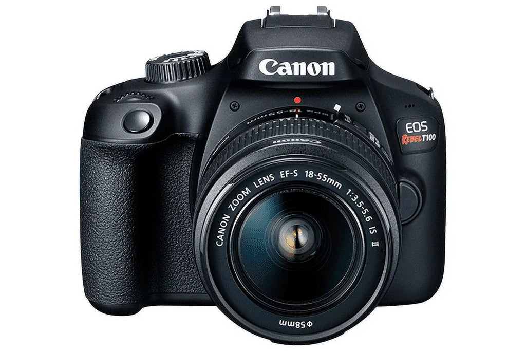 EOS Rebel T100 / 4000D DSLR Camera with 18-55mm Lens + 64GB Card + More