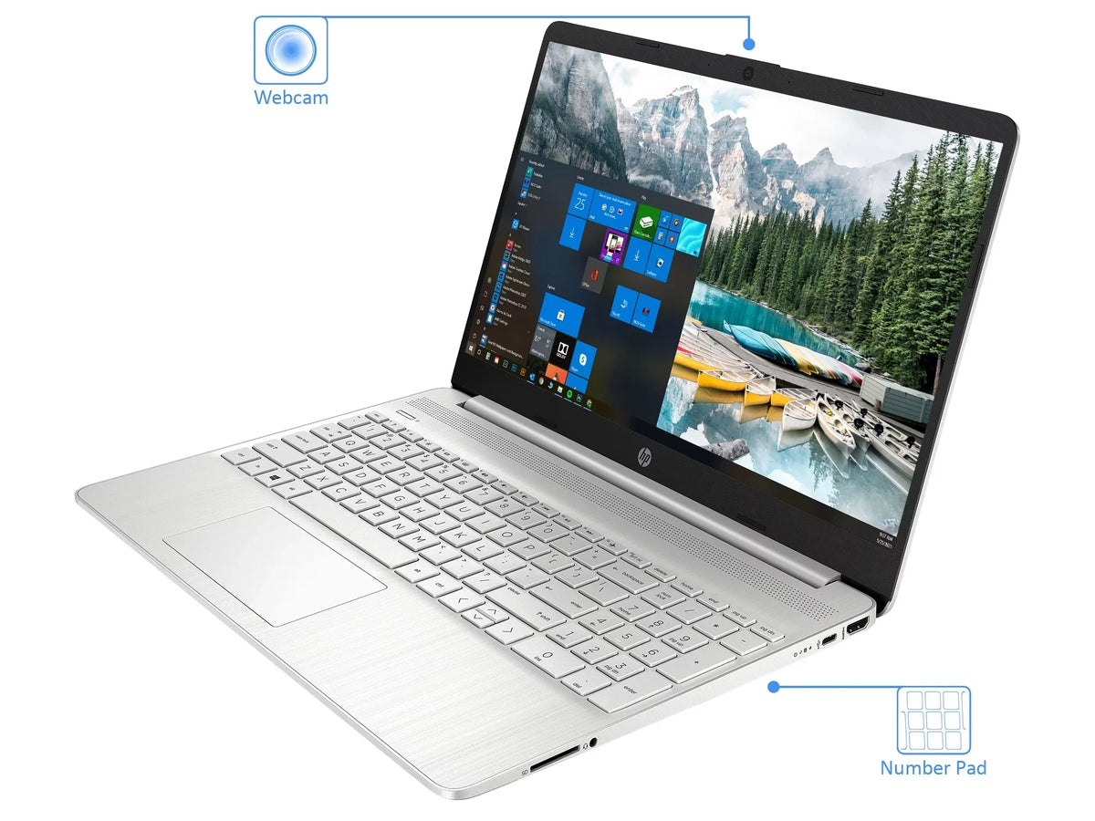 15 Notebook 15.6" FHD Display, Ryzen 5 5500U Upto 4.0GHz, 32GB RAM, 1TB NVMe SSD, Vega 6, HDMI, Card Reader, Wi-Fi, Bluetooth, Windows 10 Home