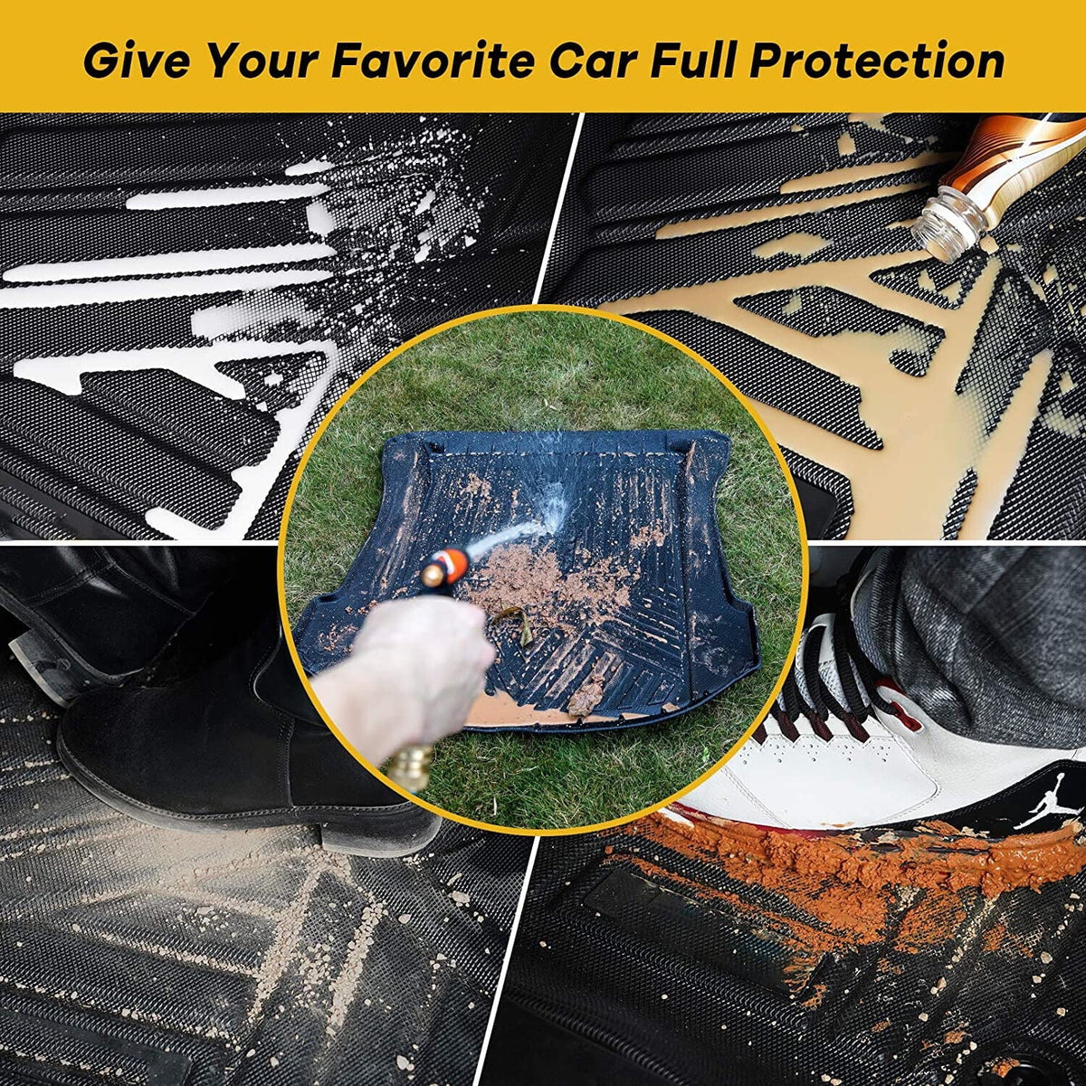 Cargo Mats Trunk Liner for Toyota Highlander 2020-2023 Liquid Custom Mat