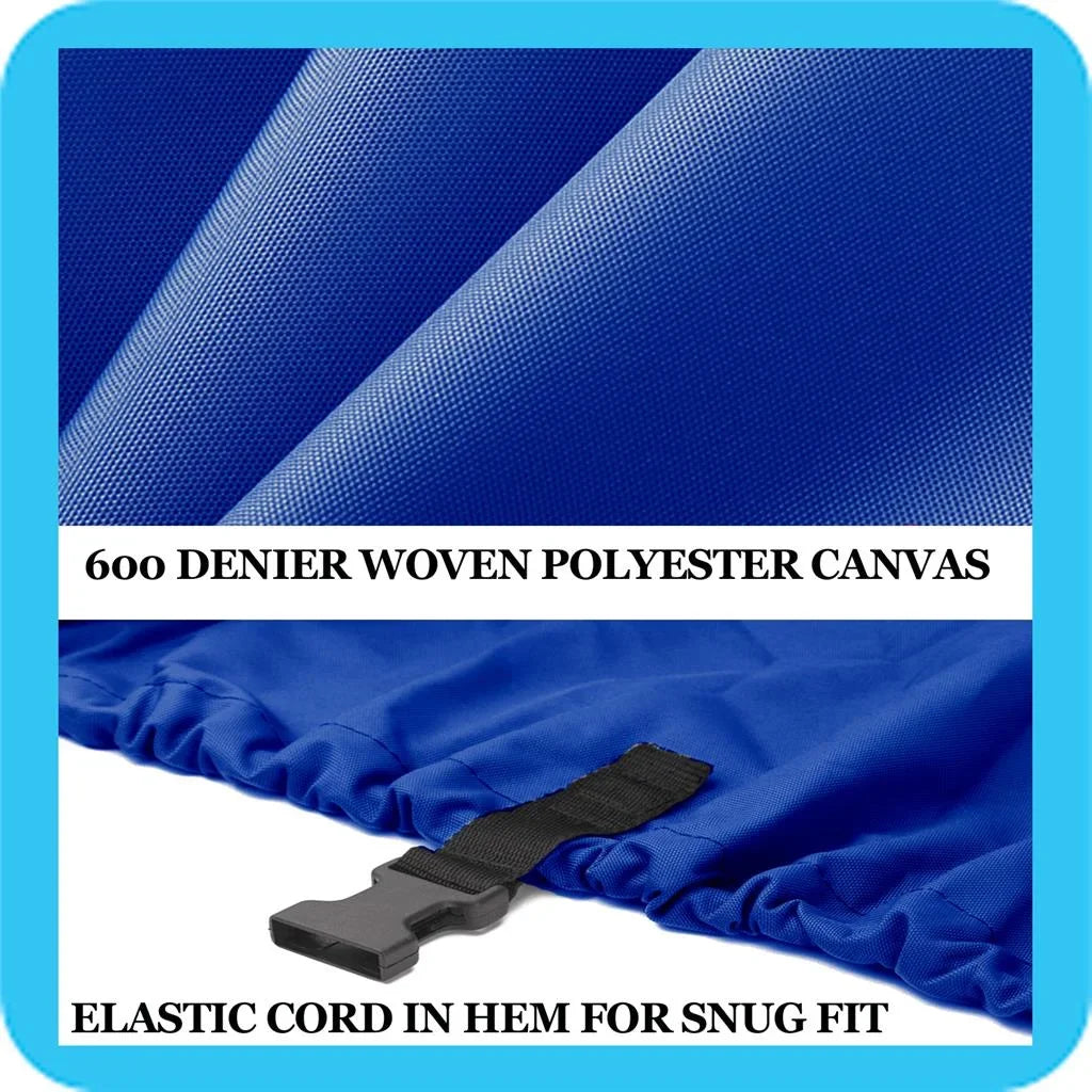BLUE, GREAT QUALITY BOAT COVER Compatible for TRITON TX-186 DC 2003-2004