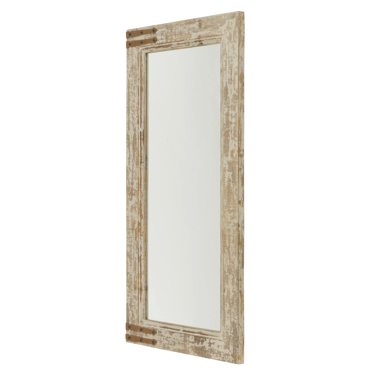 Aspire Home Accents 7401 Sonali Farmhouse Wall Mirror, Brown