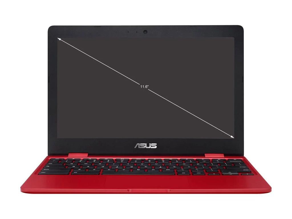Chromebook Mobile pc in Red, 12, Celeron, 32GB Flash Storage, 4GB RAM, C223NA-DH02-RD