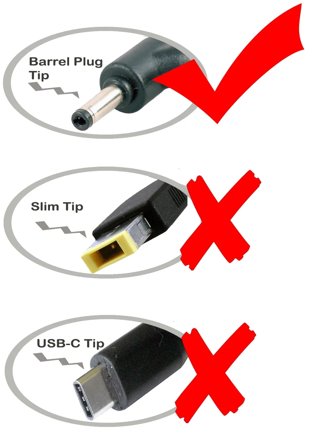 iTEKIRO 65W AC Adapter for Ideapad 100S 80R900BYCF, 100S 80R900C0CF, 100S 80R900FYUS, 110, 110-14IBR 80T6 14", 110 80T6000WUS, 110 80T6000XUS, 110 80T60020CF