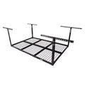 CAT 72 x 48 Inch Steel Adjustable Garage Ceiling Storage Rack System, Black