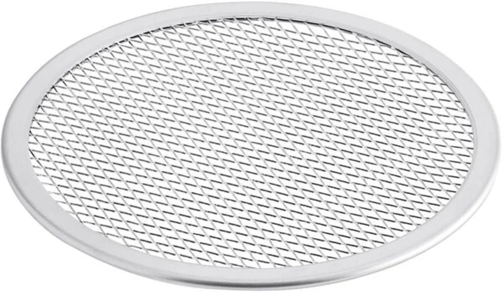 TrueCraftware- Set of 2 Aluminum 20” Pizza Baking Monitor Seamless Rim- Bakeware Pizza Monitor Round Pizza Pan Tray Round Baking Tray for Home Kitchen Pizzeria & Restaurants