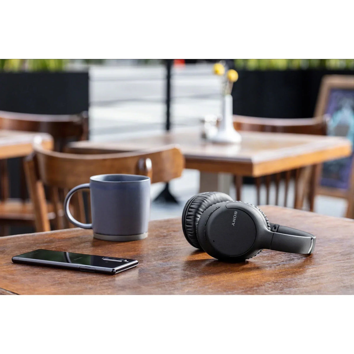 WH-CH710N Wireless Noise-Canceling Headphones (Black) with Deco Gear Case Bundle