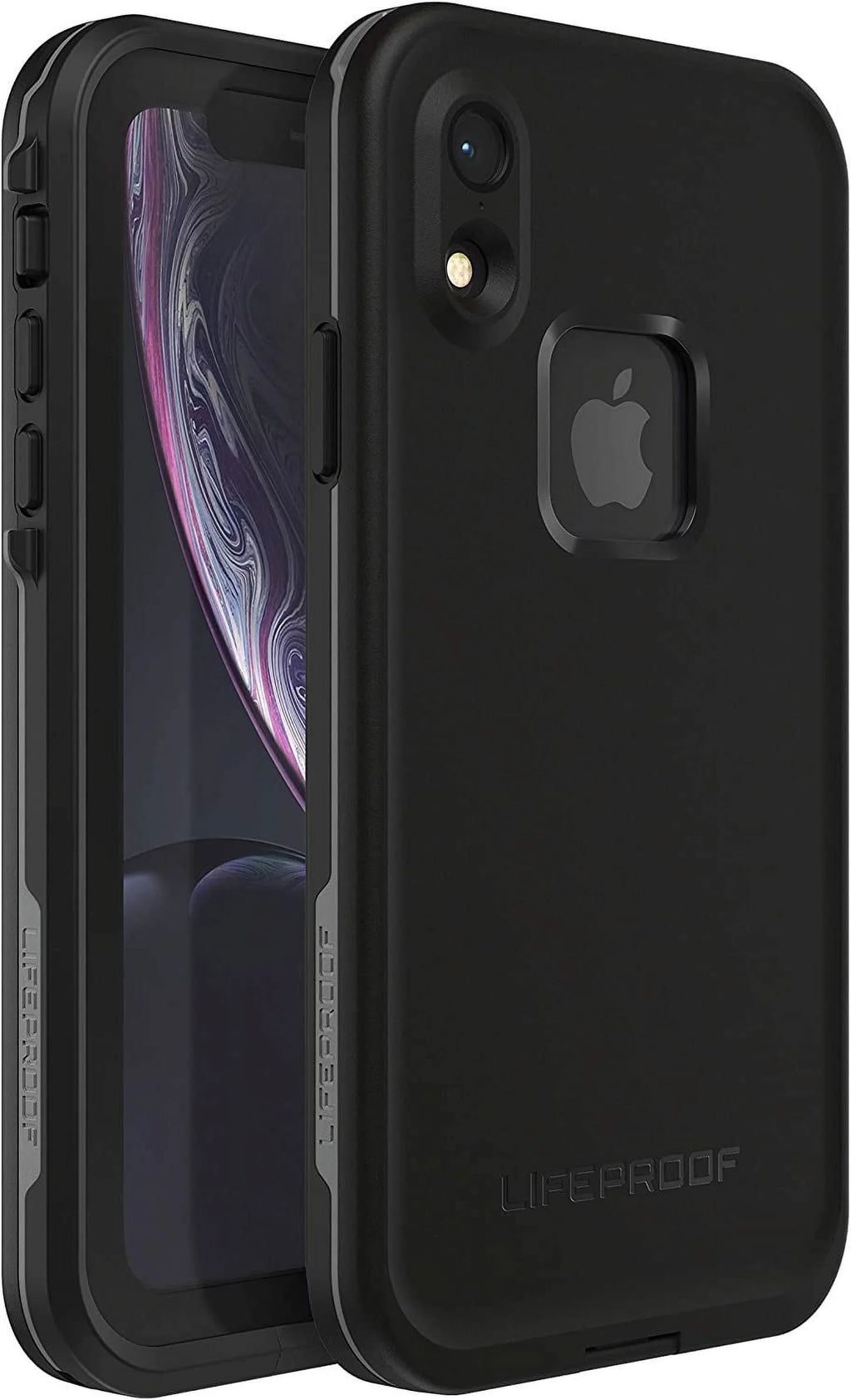 LifeProof FRE Series Fluid Case for iPhone XR, Asphalt