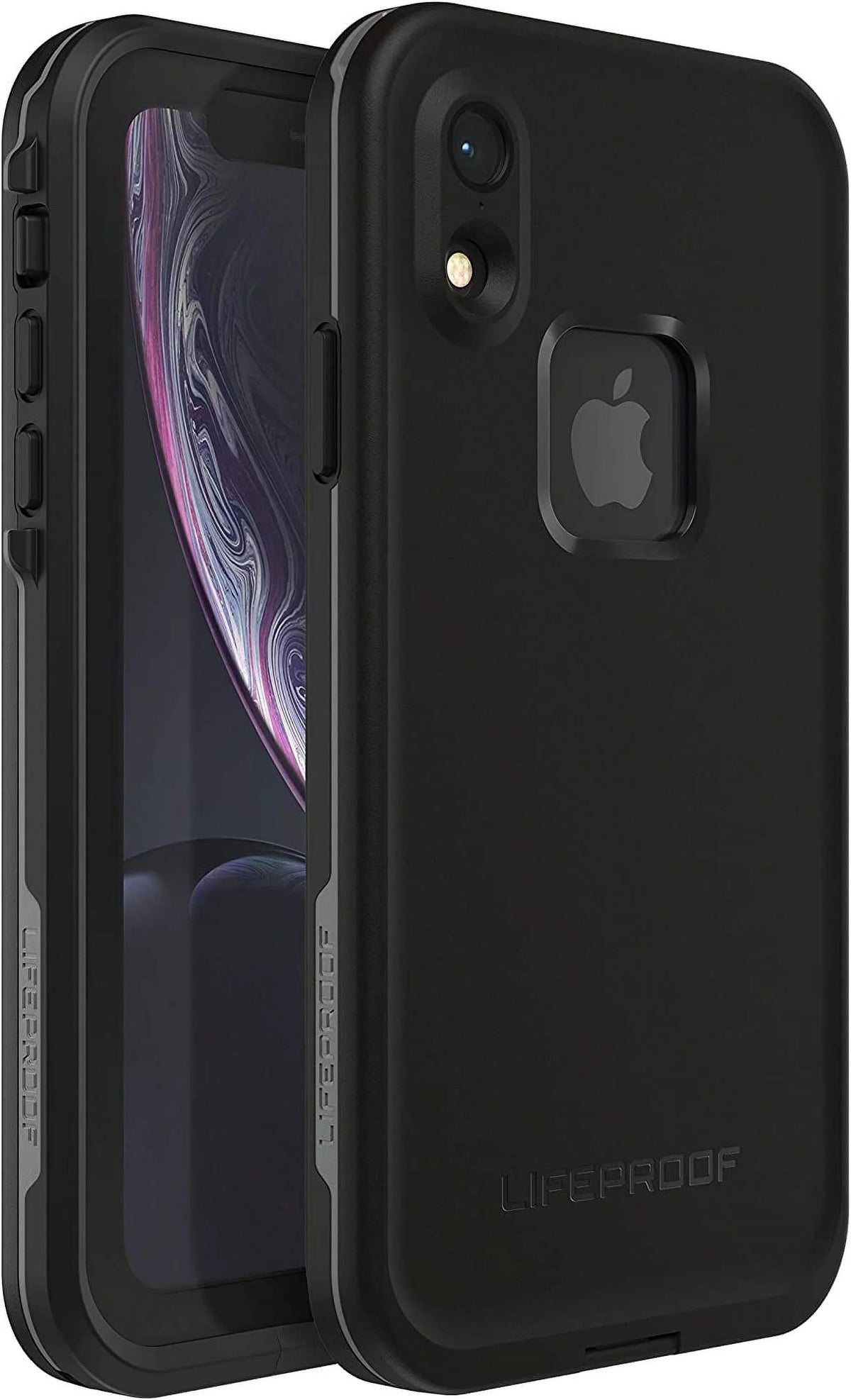 LifeProof FRE Series Fluid Case for iPhone XR, Asphalt