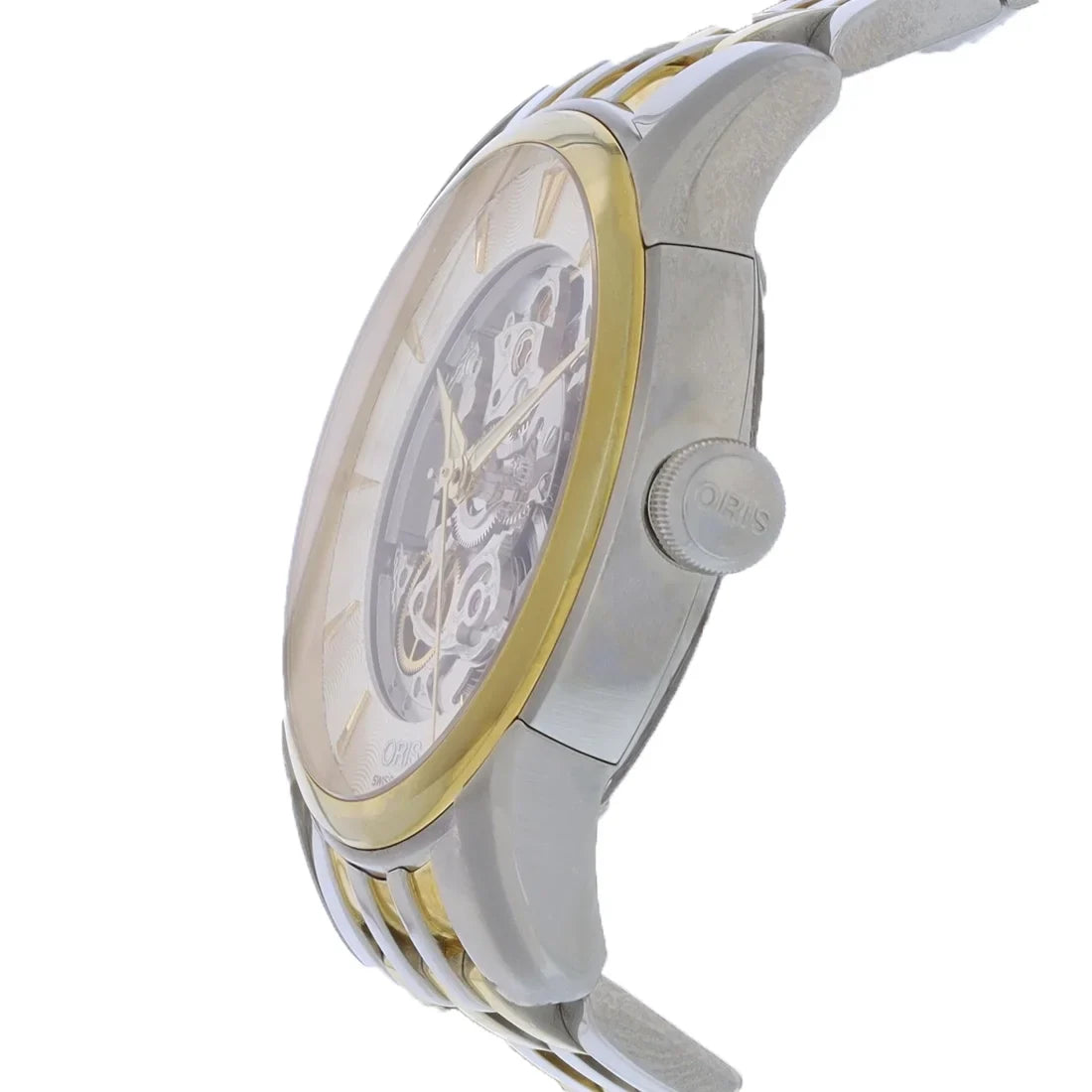 Pre-Owned Oris Artelier Mens Two-Tone Stainless Automatic Watch 01.734.7670.4351