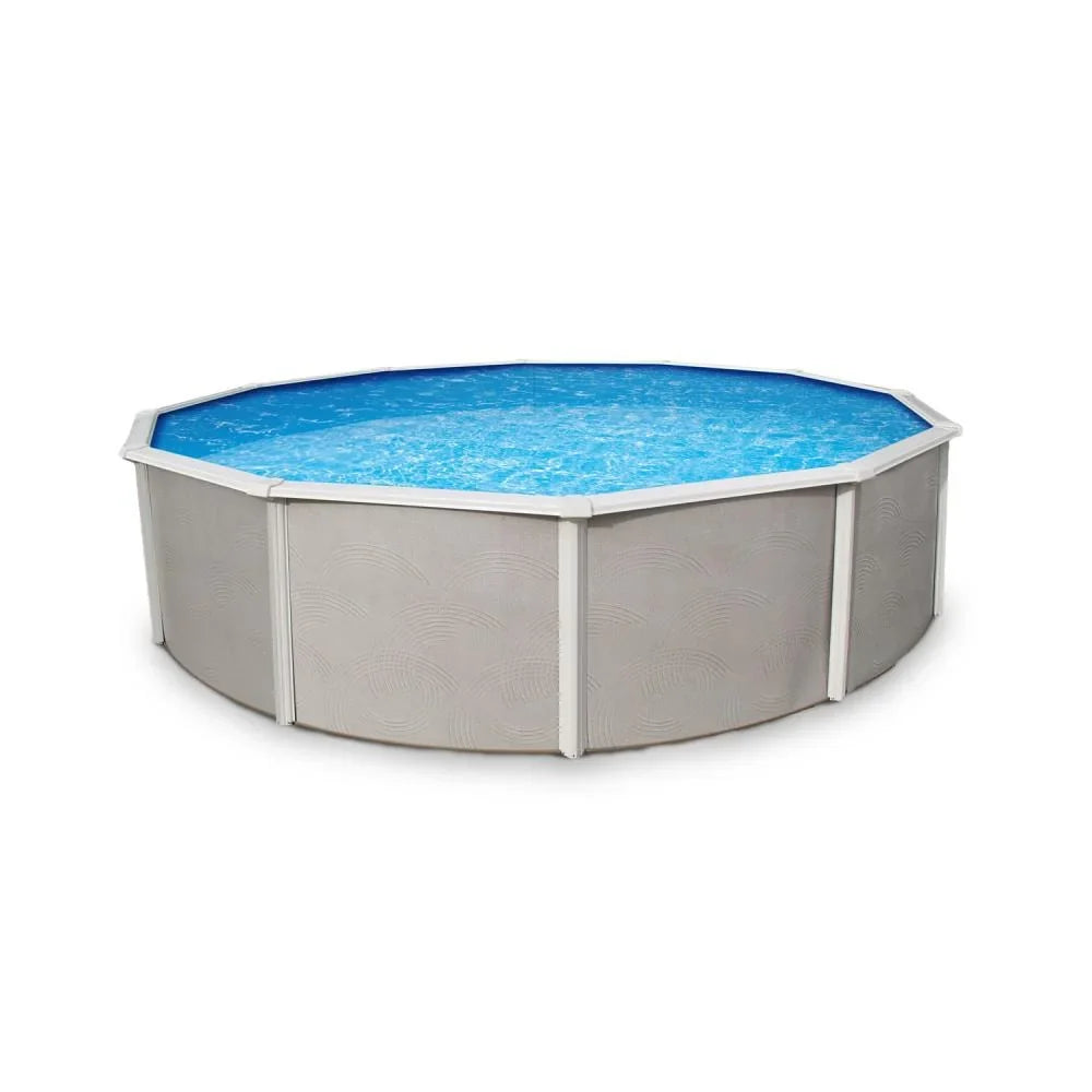 BlueWave Products ABOVE GROUND POOLS NB2530 27' Round 52" Belize Steel Pool