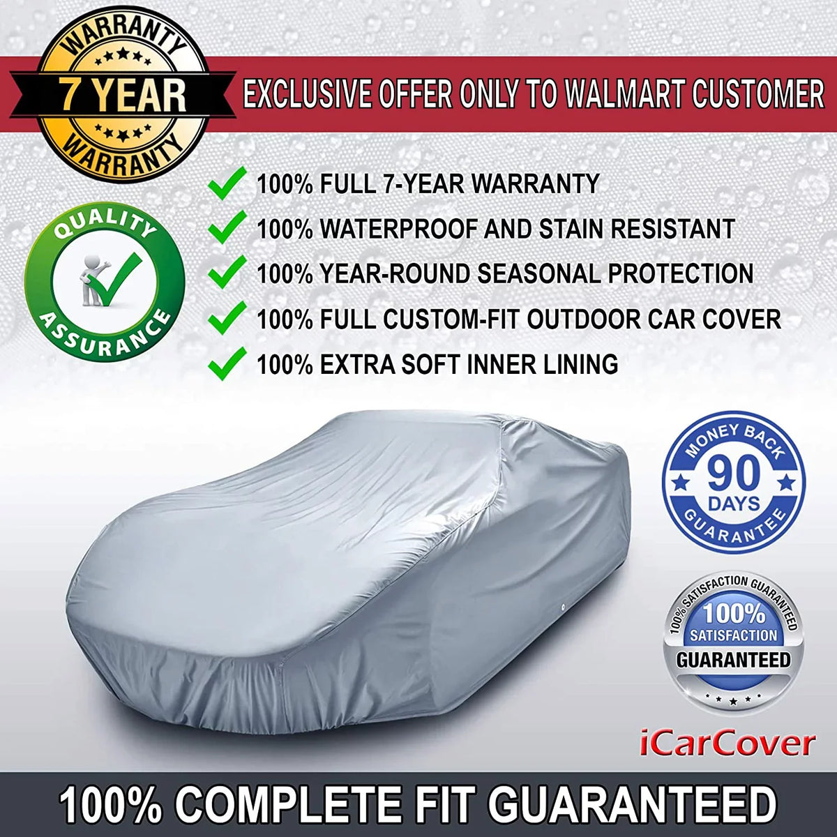 Custom Car Cover Fits: [Mini Cooper Convertible] 2005-2013 Liquid All-Weather