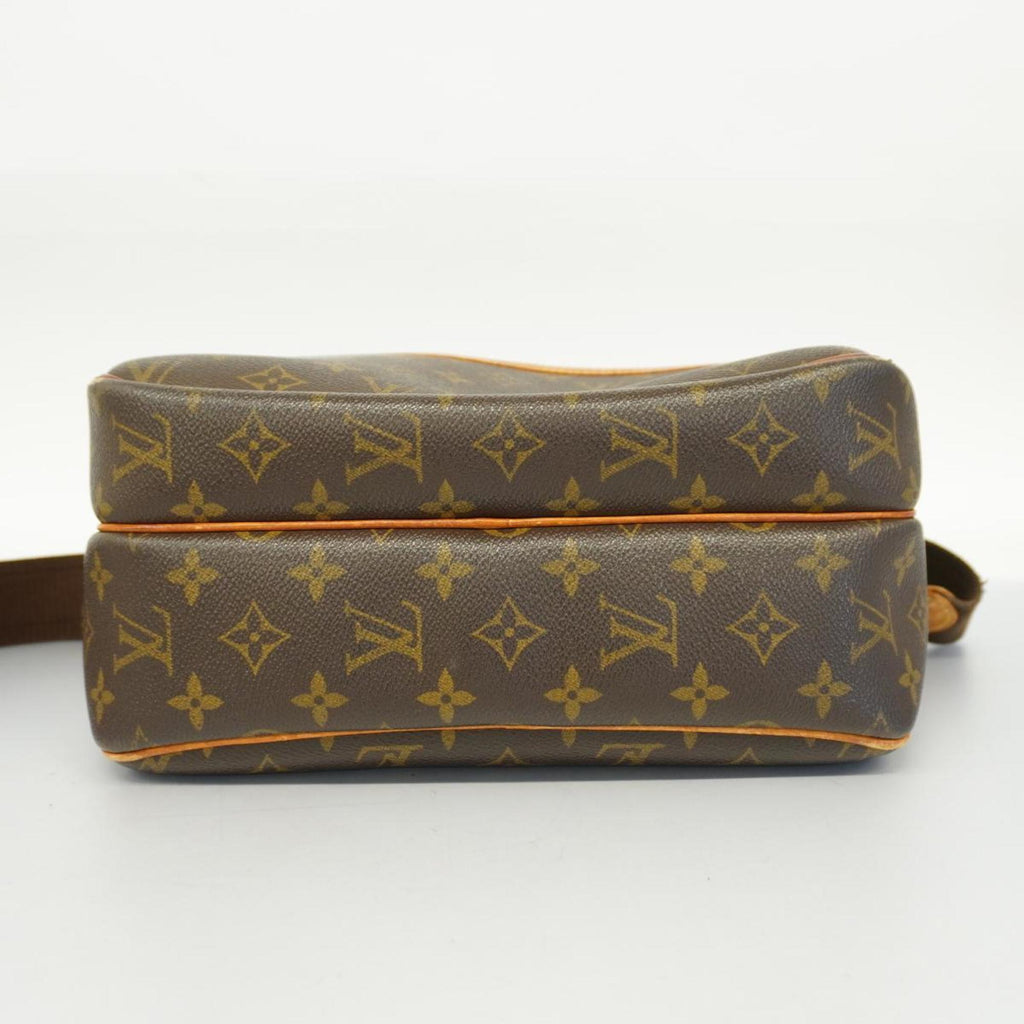 Pre-Owned Louis Vuitton Shoulder Bag Monogram Reporter PM M45254 Brown Ladies (Good)