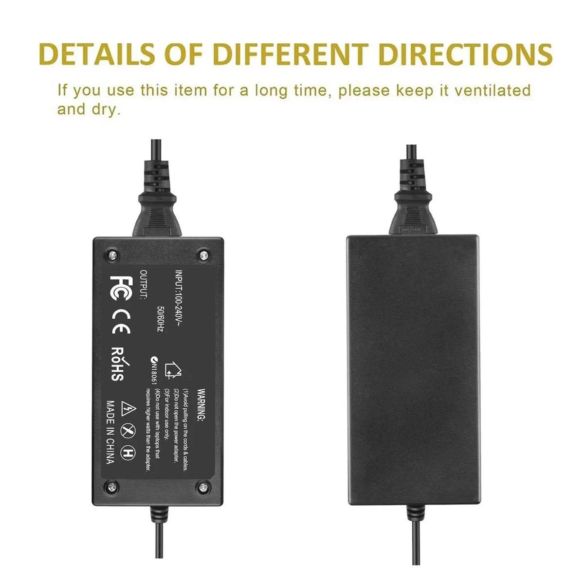CJP-Geek 90W AC Power Adapter Charger for Probook 4440s 4540S 4545s 6470b 6475b 6570b