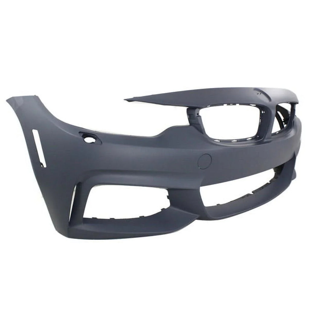 For 14-16 4-Series Front Bumper Cover Assembly Plastic w/o Side Camera BM1000341