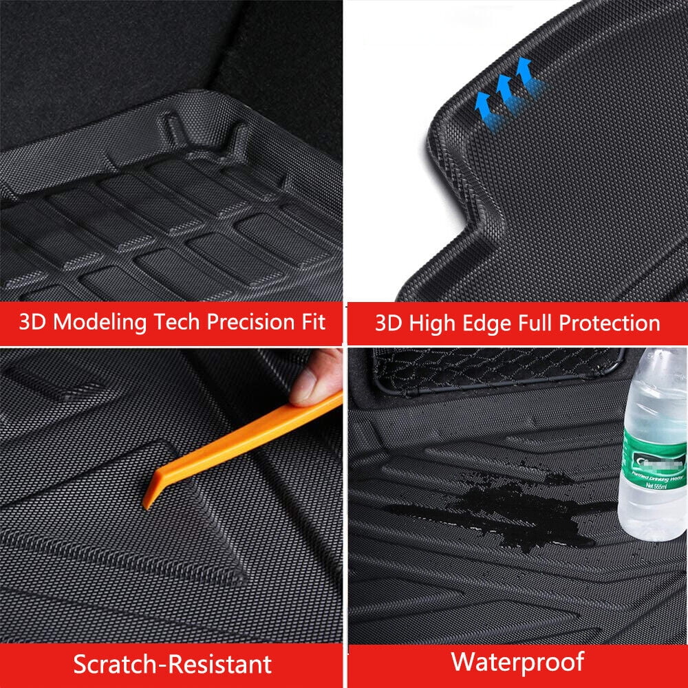 Cargo Mats Trunk Liner for Toyota Highlander 2020-2023 Liquid Custom Mat