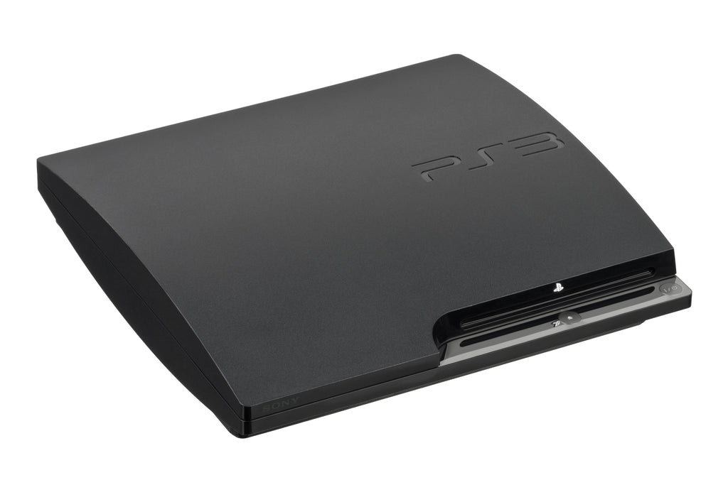 Restored PlayStation 3 PS3 Slim 120GB Video Game Console Black Controller HDMI (Refurbished)