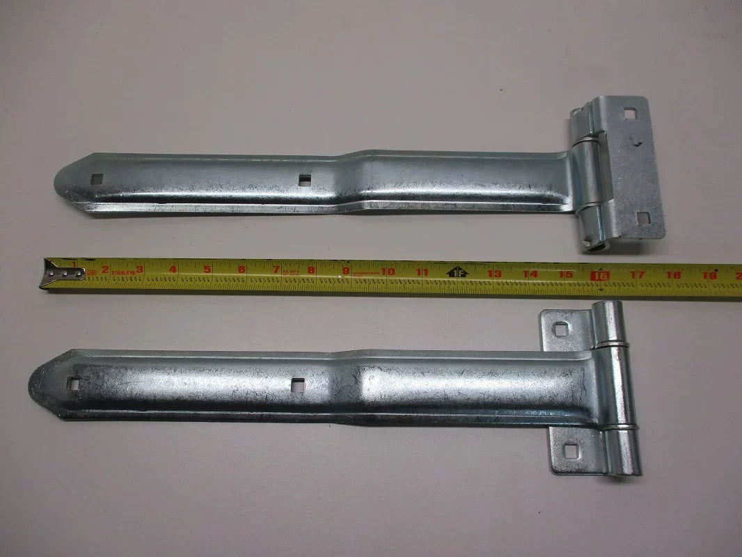 (4) Cargo Utility Trailer RV Door 16" Strap Hinges / Offset Bent Hinges
