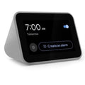 4" Smart Clock with the Google Assistant, Charcoal Pre-owned