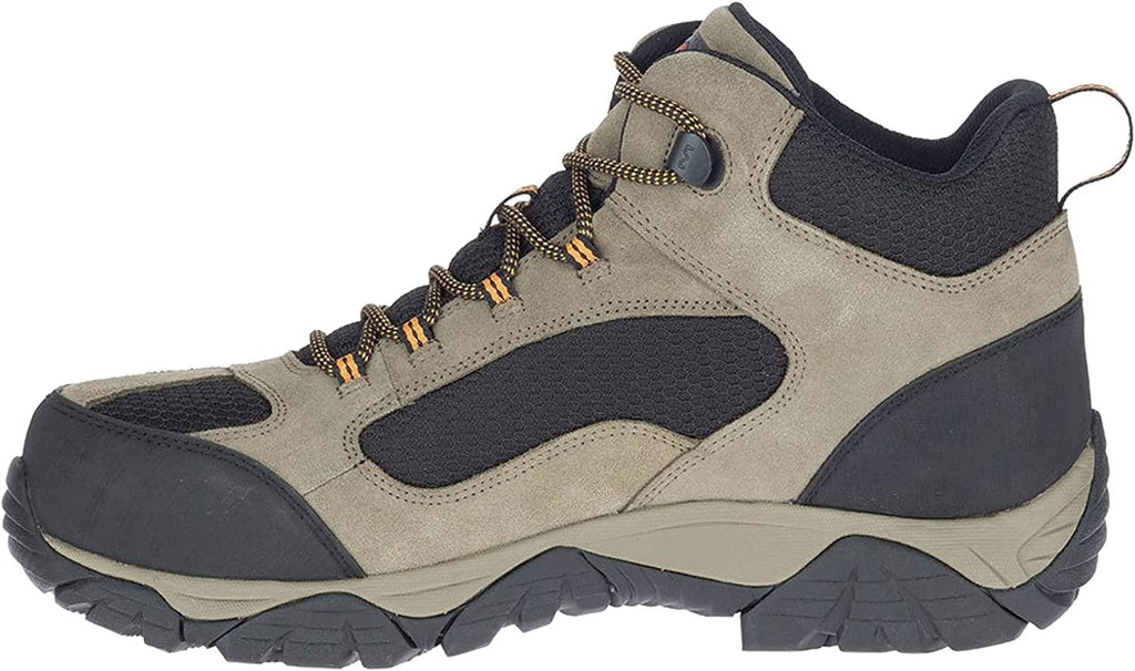 Merrell Men's Moab Onset Fluid Work Boot Composite Toe Stone 8 1/2 D(M) US