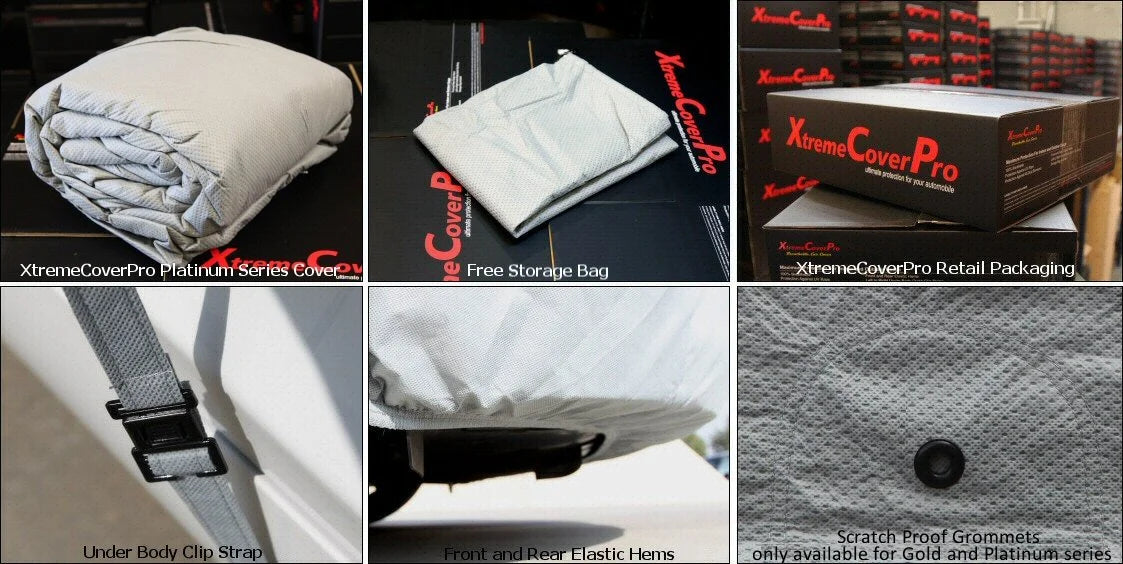 Car Cover Fits 2000 2001 2002 2003 2004 2005 2006 2007 2008 2009 Mazda MX-5 Miata XCP XtremeCoverPro Liquid Platinum Series Black