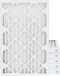 10X10x1 MERV 11, MPR 1000 Pleated Furne 1'' Air Filters By Pamlico. 6 Pk. Size: 9-1/2 X 9-1/2 X 3/4