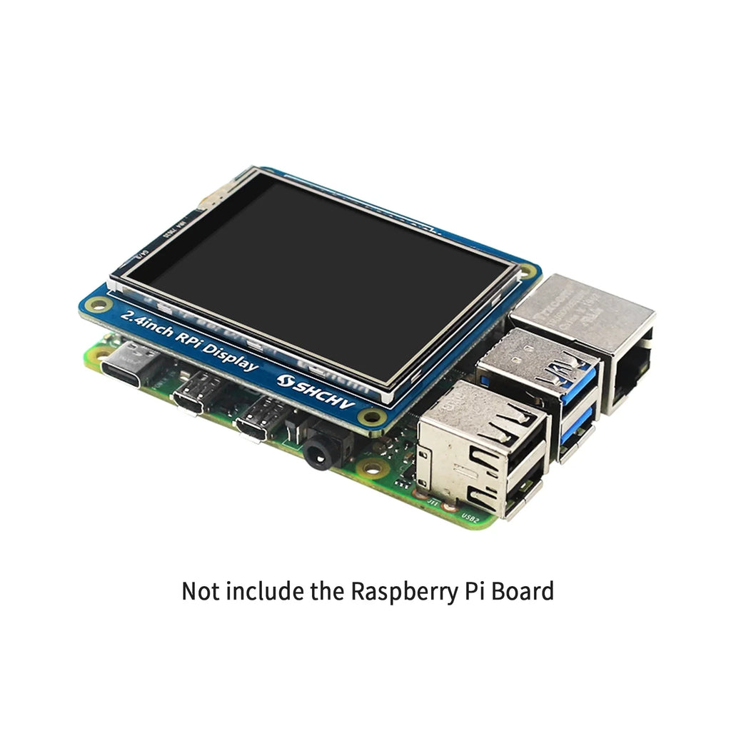 2.4" Touch Display TFT LCD 320*240 Pixel Display for Raspberry Pi 4B 3B+ Zero 2 W
