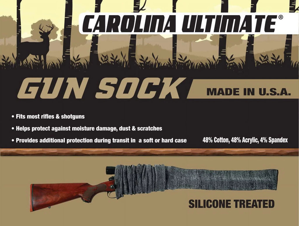 Carolina Ultimate Silicone Treated Knit Sock Cover for Firearms
