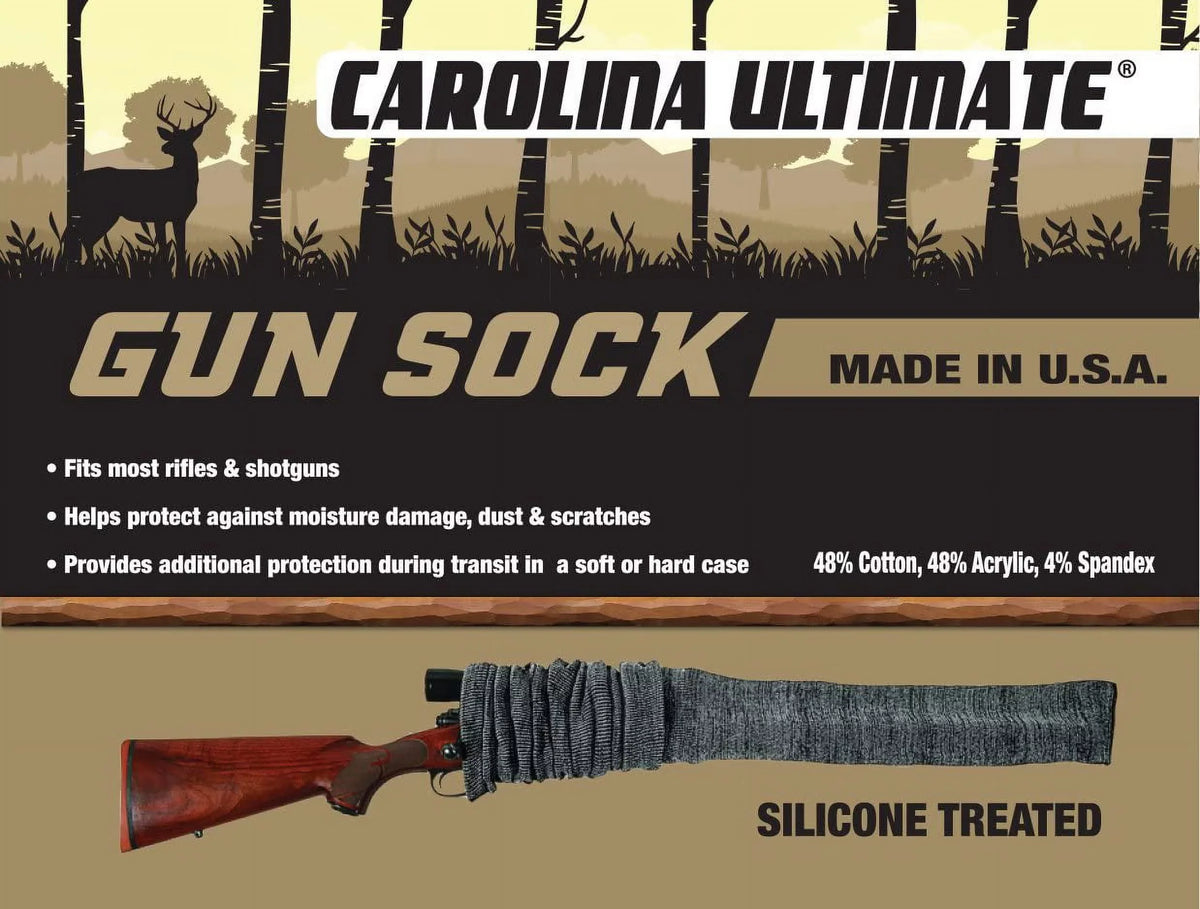 Carolina Ultimate Silicone Treated Knit Sock Cover for Firearms