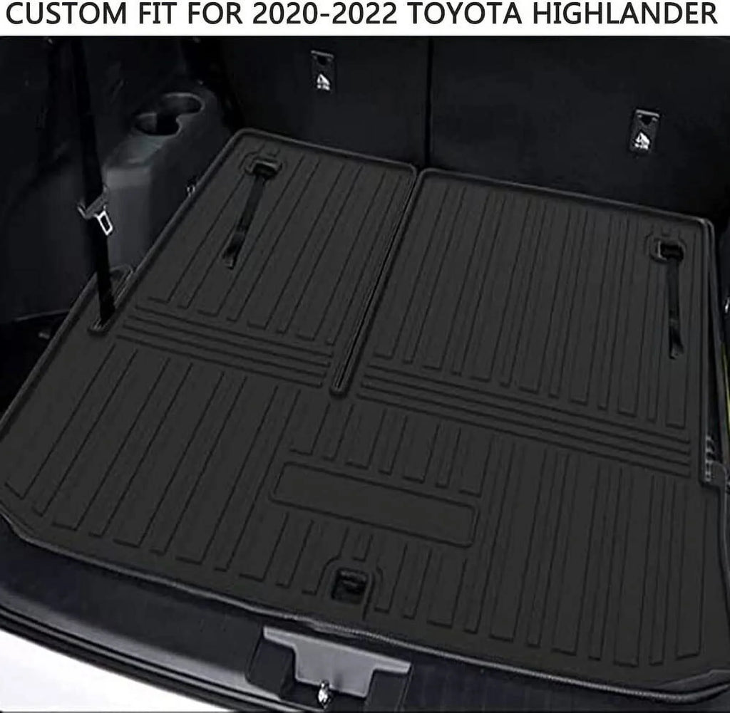 Cargo Mats Trunk Liner for Toyota Highlander 2020-2023 Liquid Custom Mat