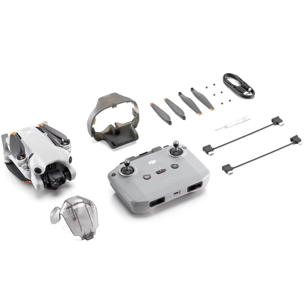 DJI Mini 4 Pro 4K HDR Folding Drone with RC-N2 Remote Kit CP.MA.00000731.01
