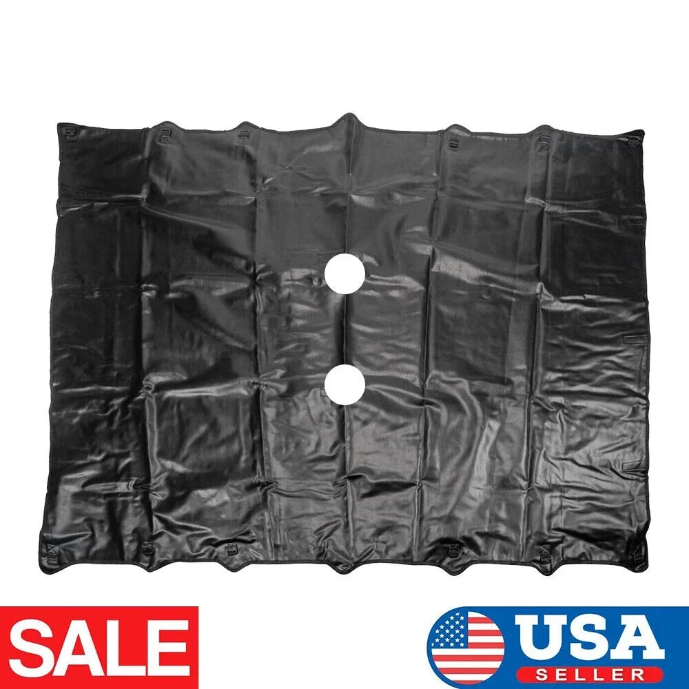 JLLOM Leather Top Sunshade Protection for Jeep Wrangler JK JKU 07-18 - Ultimate Sun Protection for Your Ride