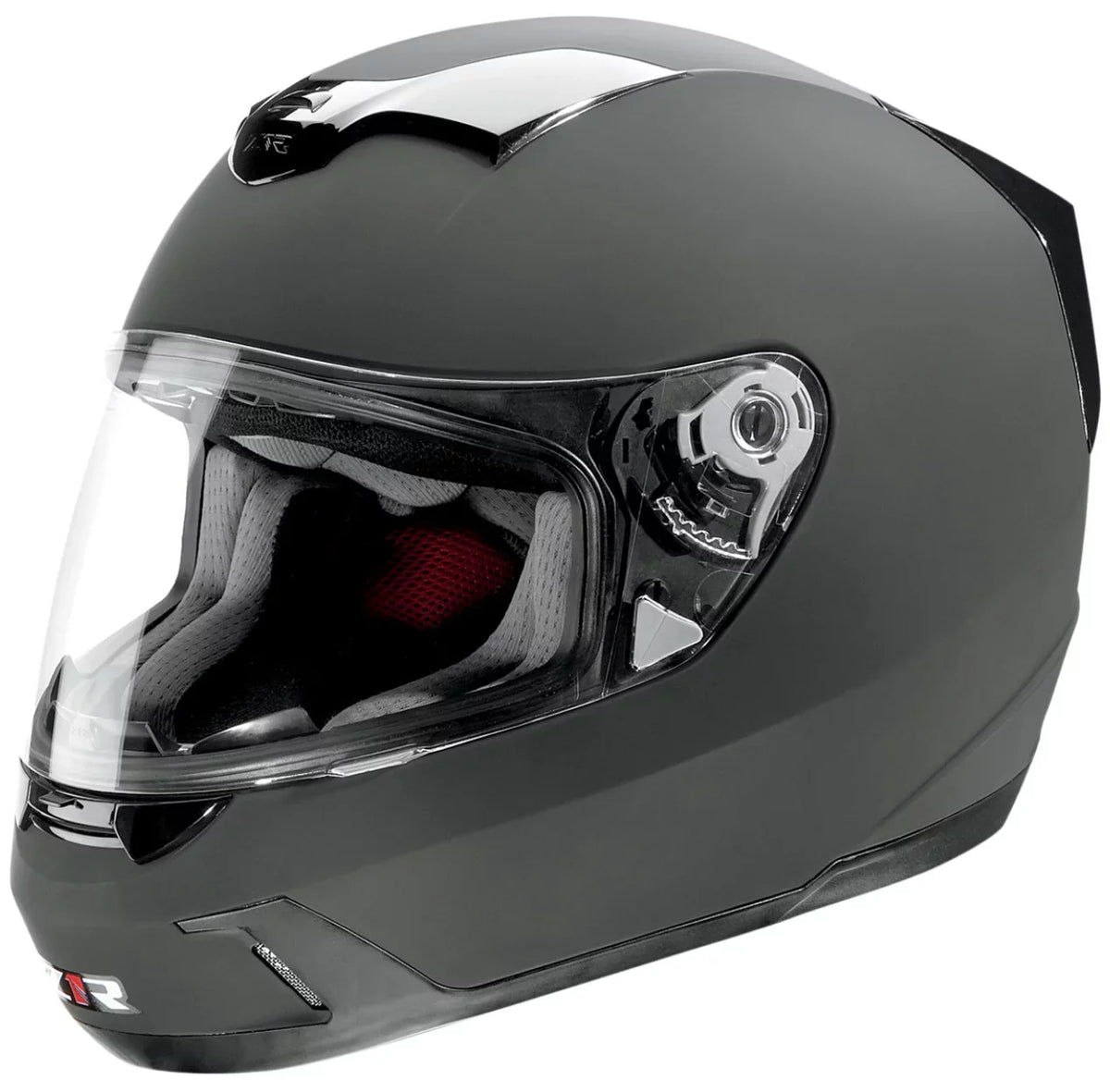 Z1R Venom Solid Motorcycle Helmet Rubatone Black XS