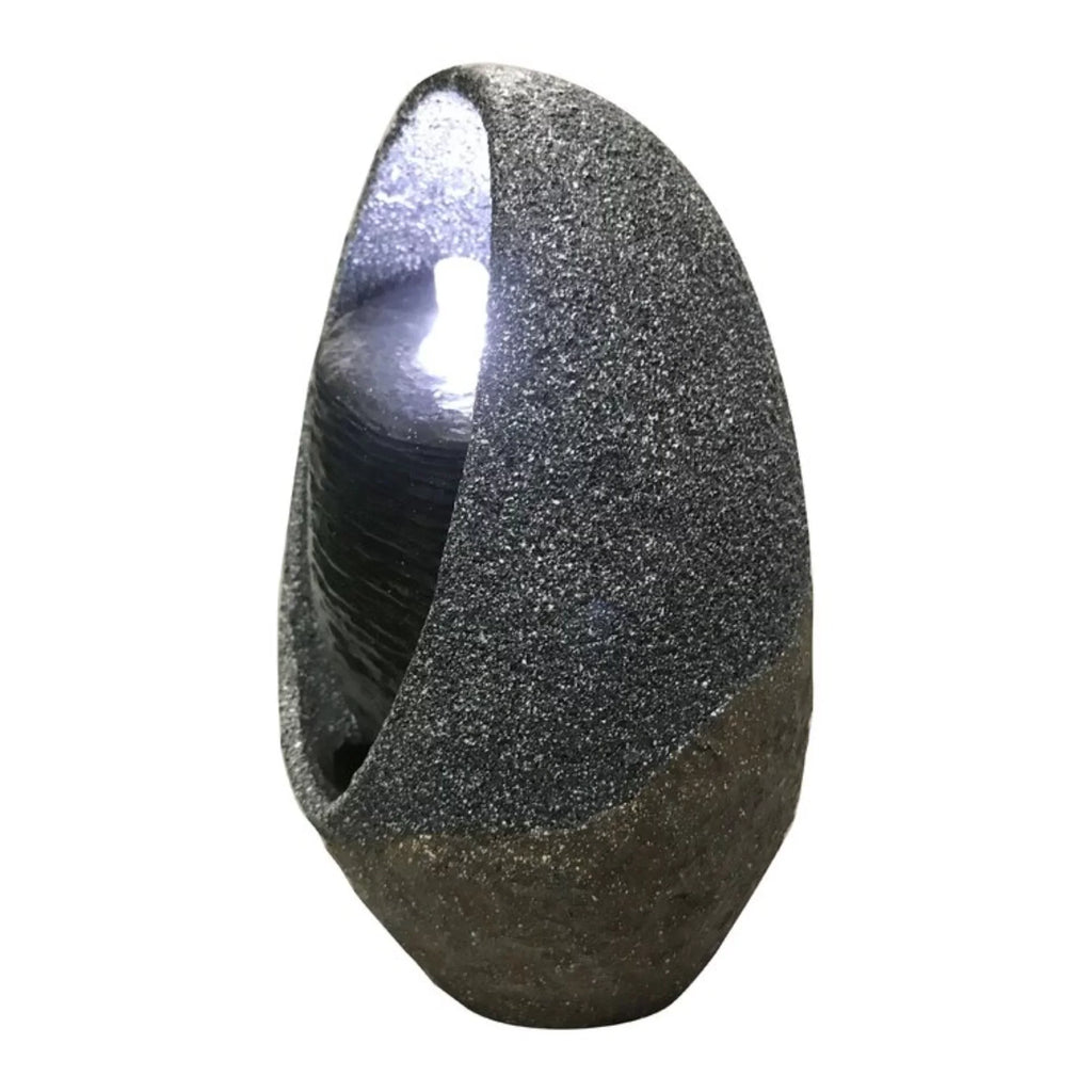 Hi-Line Gifts 11" LED Lighted Bubbling Fluid Tabletop Fountain