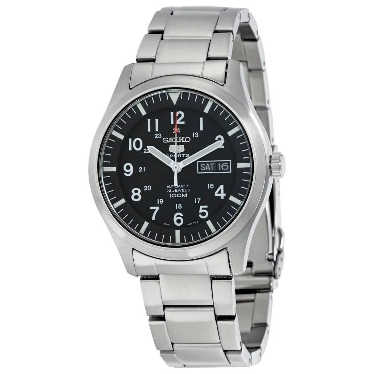 Seiko Men's SNZG13 '5 Series' Automatic Stainless Steel Watch