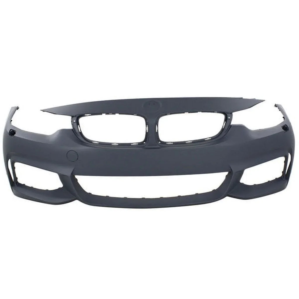 For 14-16 4-Series Front Bumper Cover Assembly Plastic w/o Side Camera BM1000341