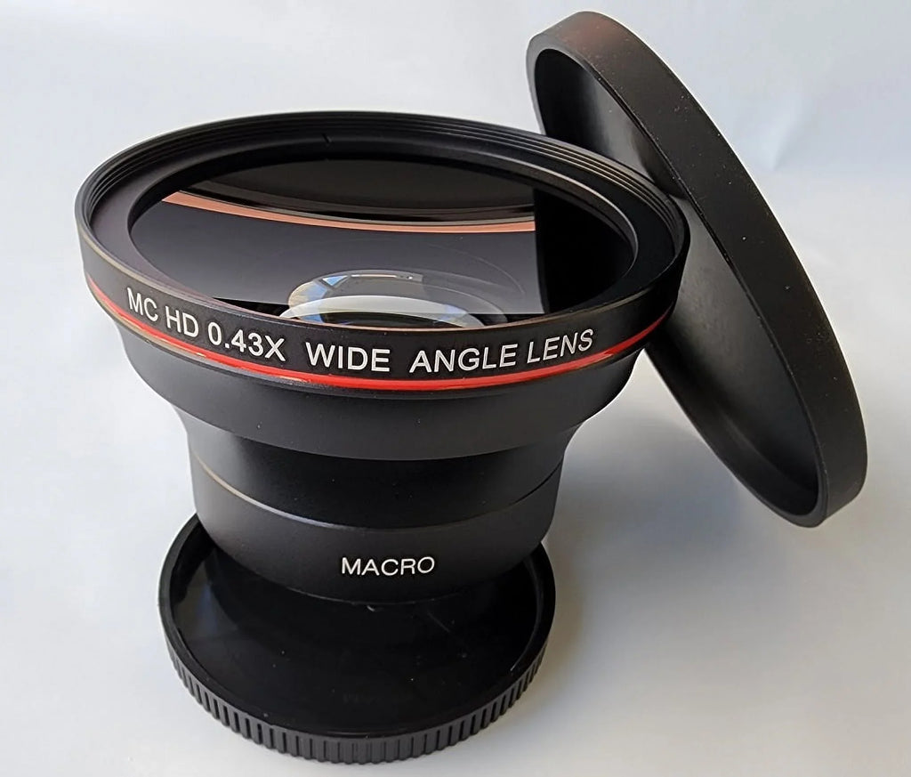 Super Panoramic Wide Angle Fisheye Lens for D3500 (52/55mm Compatible)
