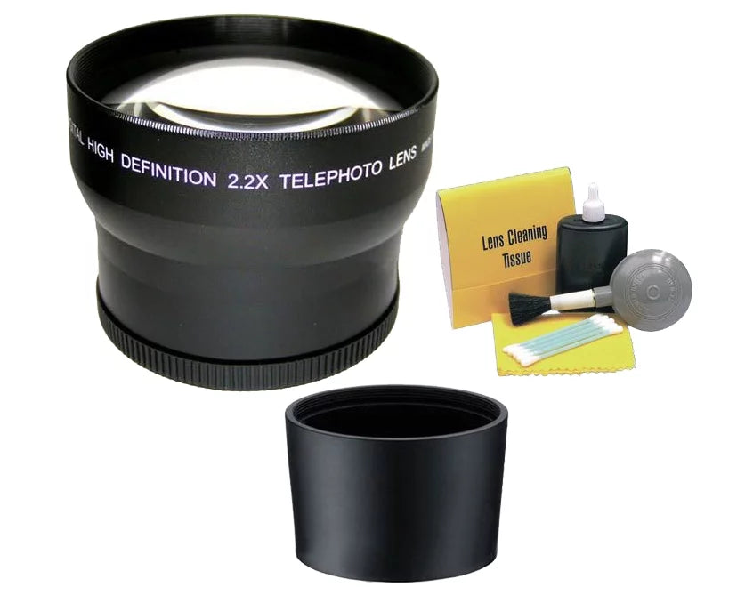 Coolpix P7100 2.2 High Definition Super Telephoto Lens (Includes Necessary Lens Adapter) + Nwv Direct 5 Piece Cleaning Kit
