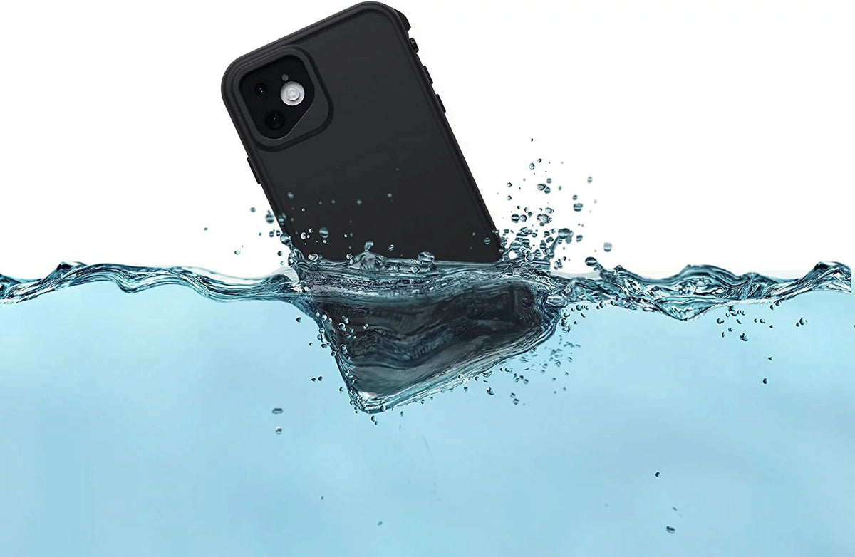 LifeProof FRE Series Fluid Case for iPhone XR, Asphalt