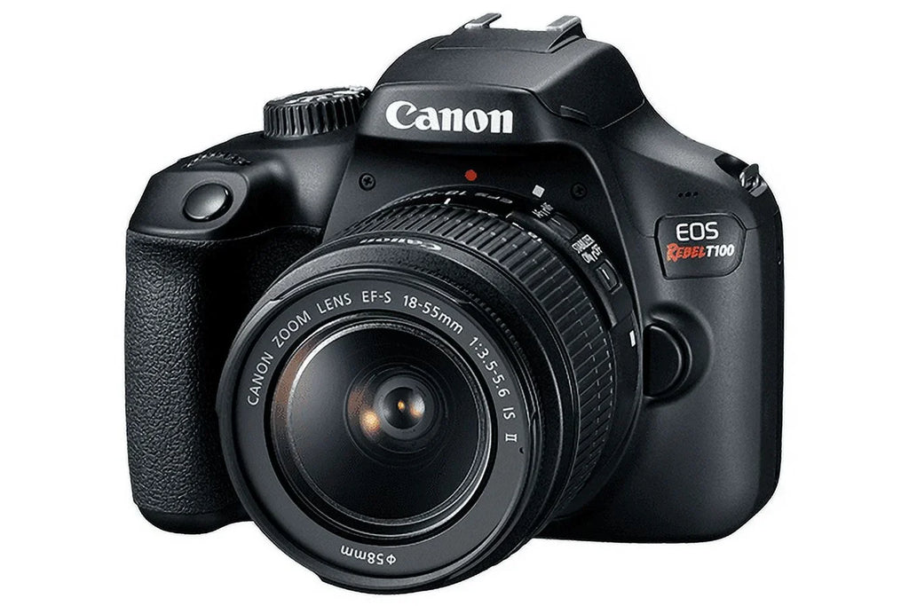 EOS Rebel T100 / 4000D DSLR Camera with 18-55mm Lens + 64GB Card + More