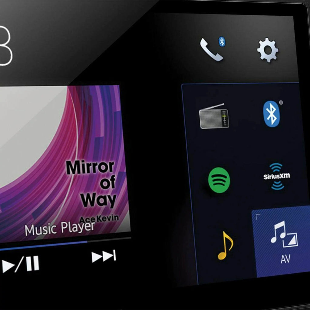 Pioneer 2-DIN 6.8-inch Monitor Car Stereo Double-DIN In-Dash Digital Multimedia Receiver with Bluetooth
