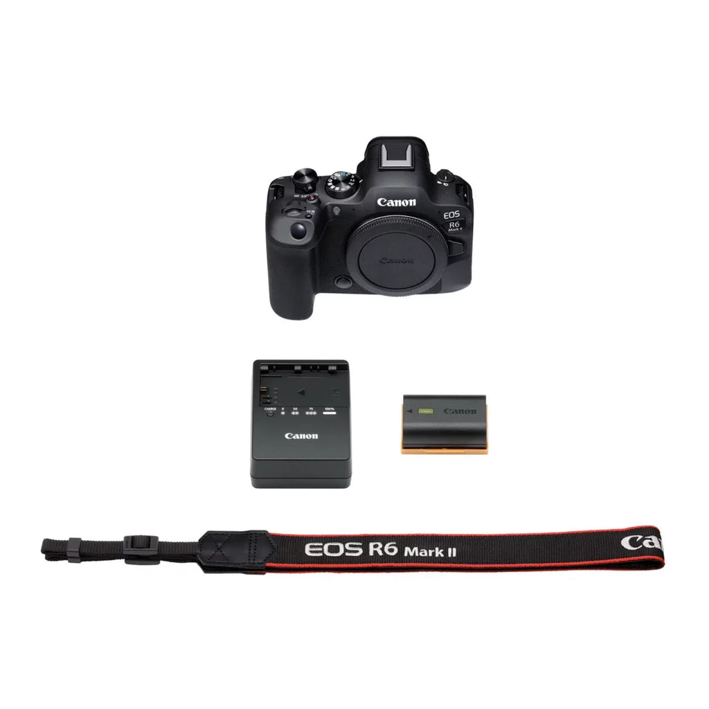 EOS R6 Mark II - Digital camera - mirrorless - 24.2 MP - Full Frame - 4K / 60 fps - body only - Wi-Fi, Bluetooth - with Stop Motion Animation Firmware