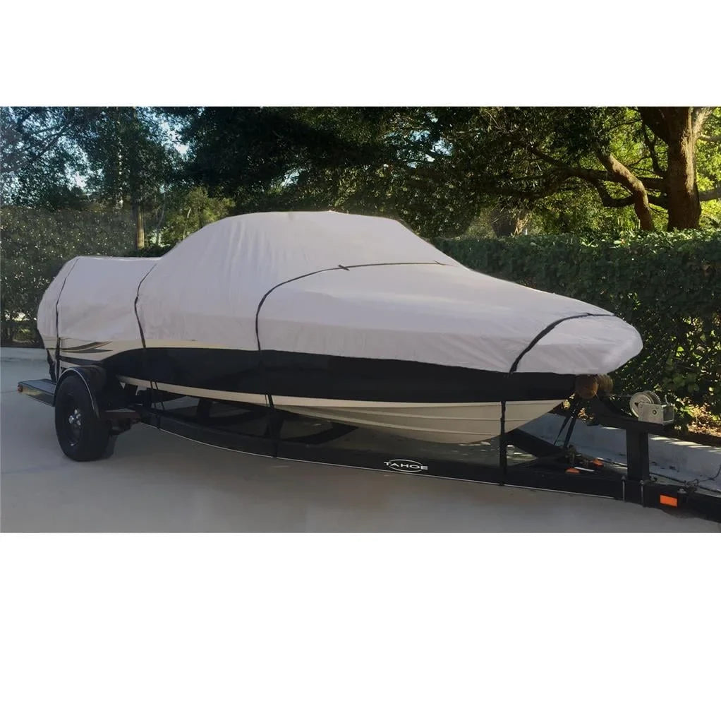 BOAT COVER Compatible for LUND PRO ANGLER 1600 DLX ALL YEARS STORAGE, TRAVEL, LIFT
