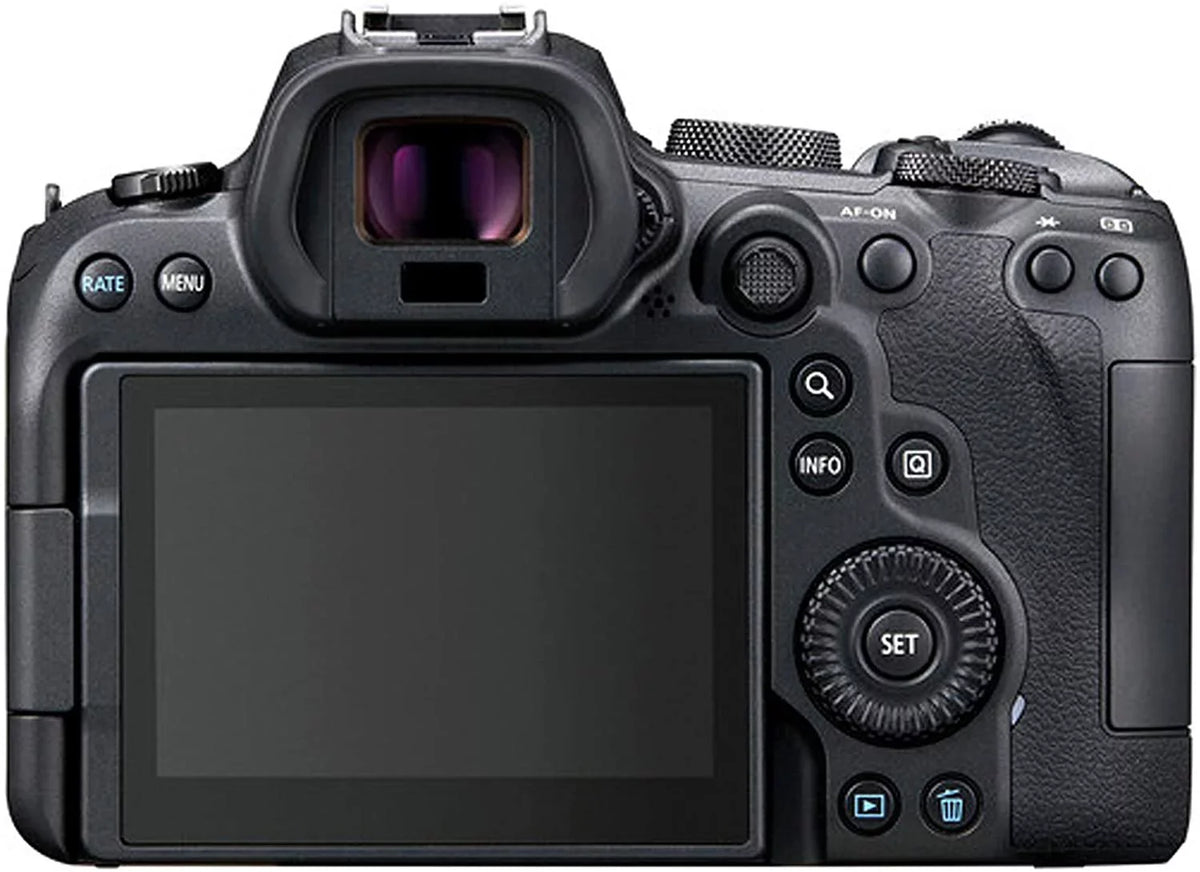 EOS R6 Mirrorless Digital Camera with RF 24-105mm f/4 L is USM Lens + RF 100-400mm is USM Lens + 420-800mm Super Telephoto Lens + 128GB Memory + Case + Tripod + Filters 43pc Bundle