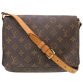 Authenticated Pre-owned Louis Vuitton Monogram Musette Tango Short Strap M51257 Shoulder Bag