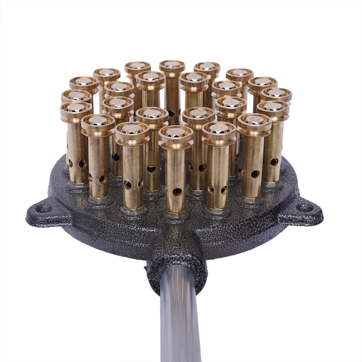 ZhdnBhnos 24-Hole High Pressure Gas Stove Wok Cooker Liquefied Gas Burner For Outdoor Camping