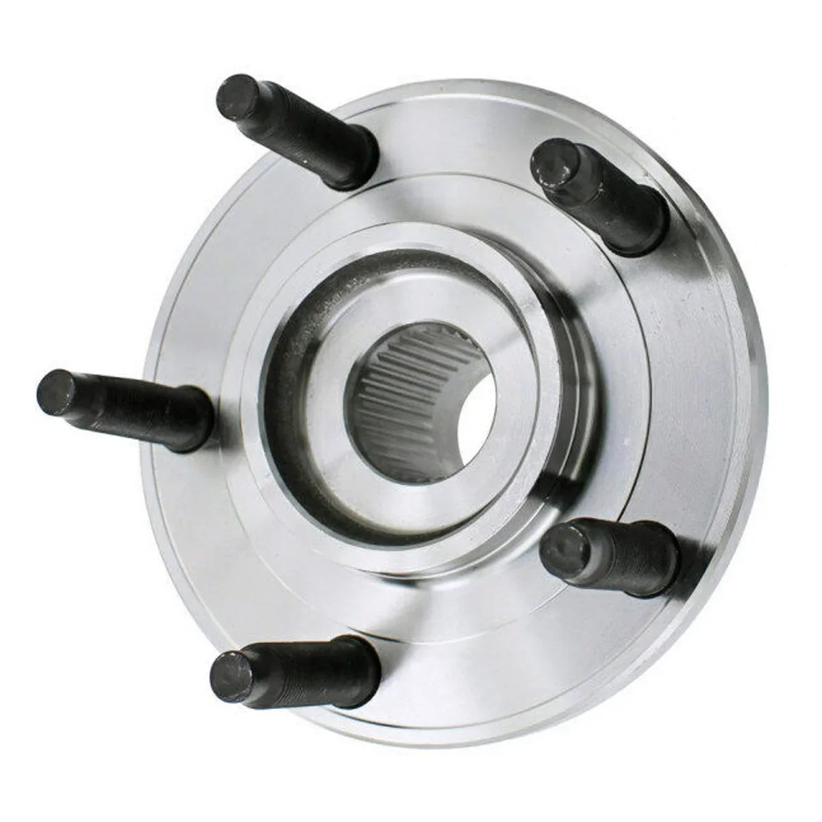 AutoShack Front Wheel Hub Bearing Set of 2 Driver and Passenger Side Replacement for 2007 2008 2009 2010 Ford Edge 2007-2010 Lincoln MKX 3.5L V6 AWD FWD 5-Lug HB618519PR
